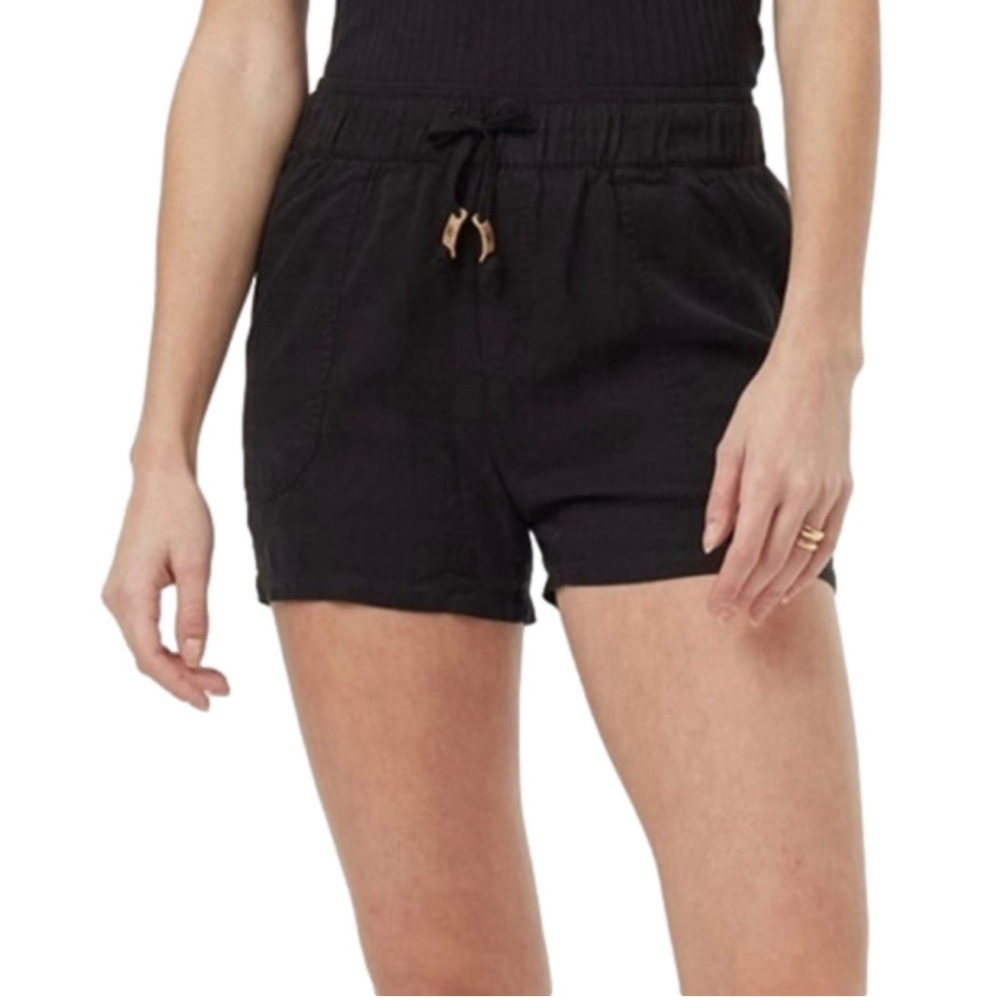 TENTREE | Instow Short Casual Summer  Shorts Meteorite Black - size small​​​​​​